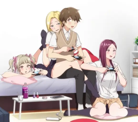 OVA Imaizumi's house seems to be a hangout place for gals #1 Isn't it hard to resist being surrounded by such erotic gals?