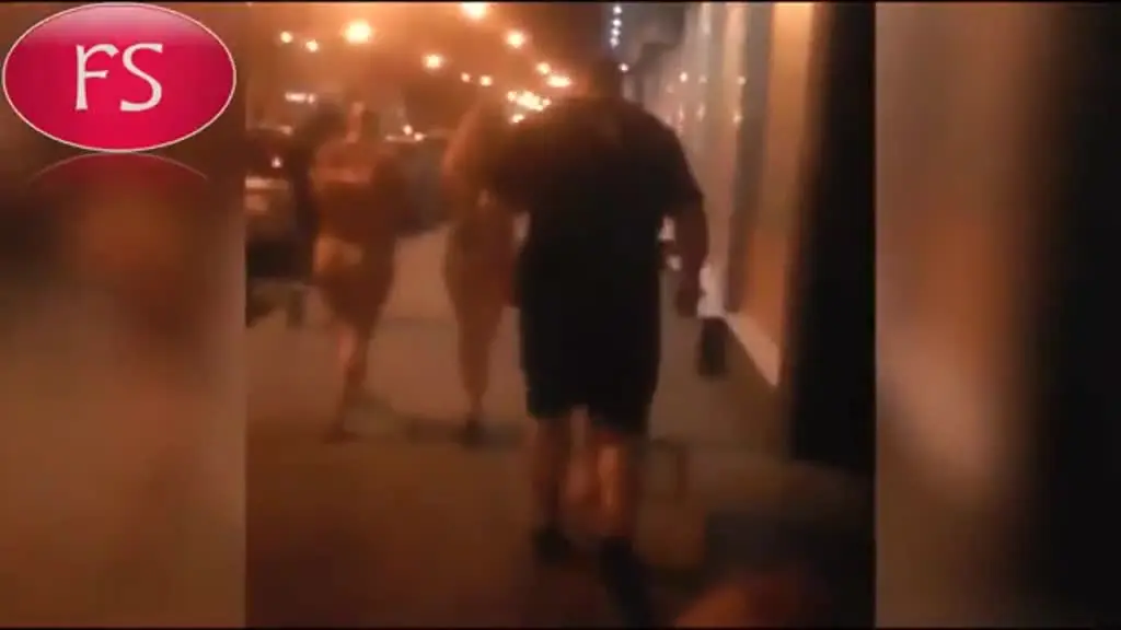 [Europe and America] After being caught, these prostitutes and clients were forced to parade naked through the streets and back to the police station