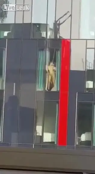 In the middle of work, I hit the building opposite and had sex against the glass.