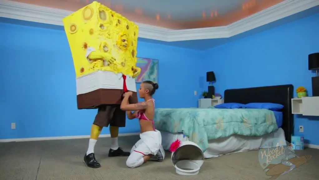 [Childhood Collapse] SpongeBob's super evolution!! Transform into Spongebob and fight with Sunny!!