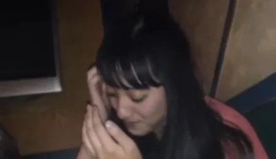 The OL just got off work and forced her to give her a blowjob