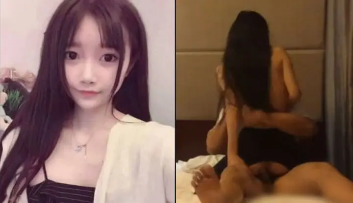 Dance department school girl Qianqian cried as she was fucked like this ~ The mysterious gap between her long legs has been invaded by my dick: Does it feel good?