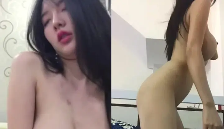 The Korean-Vietnamese girl with big breasts is really extraordinary! Her lustful look on the bed makes people want to fuck her: she’s even sexier than taking aphrodisiacs