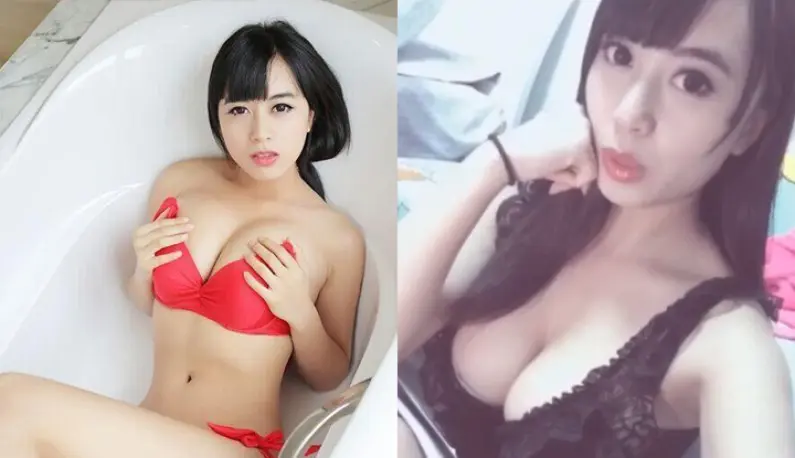 Busty model Huang Ke’s hotel selfie video collection