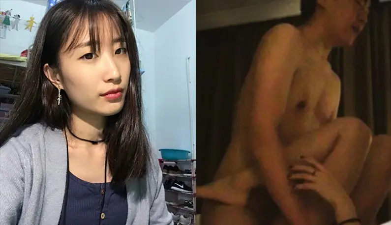 Literary young girl Ai Zhengnong was secretly filmed having sex and leaked, part 3