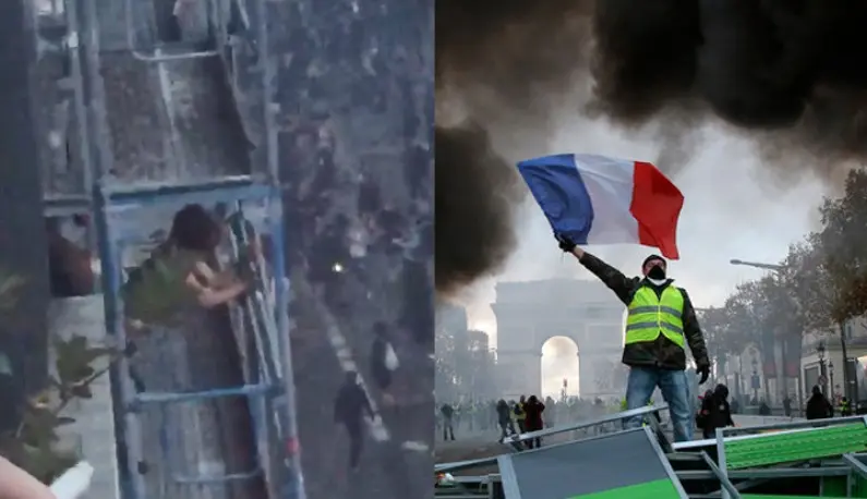 [Europe and the United States] The French Riots~ The people below are rioting, and the people above are moving forward and backward~