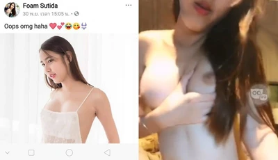 [Southeast Asia] Thai pretty girl anchor ~ online nude chat with godfather leaked ~ (5)