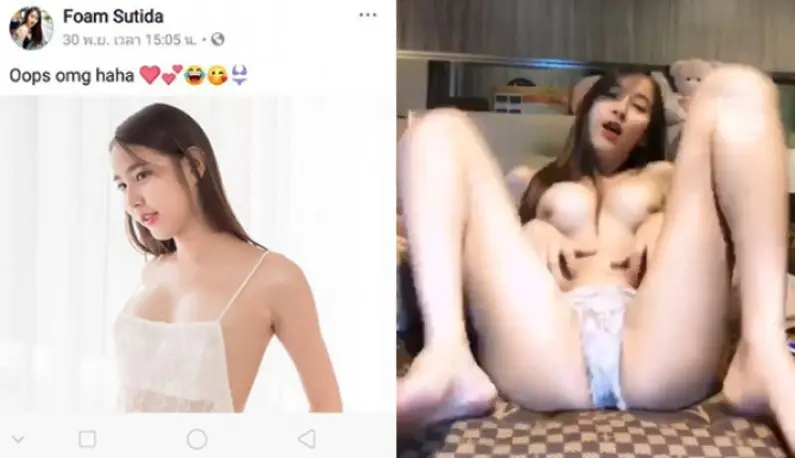[Southeast Asia] Thai pretty girl anchor ~ online nude chat with godfather leaked ~ (17)