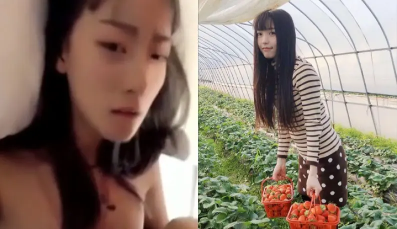 Kawaii strawberry girl's selfie sex video leaked!! Fucked her until she was talking nonsense!! 2 minutes full version!!