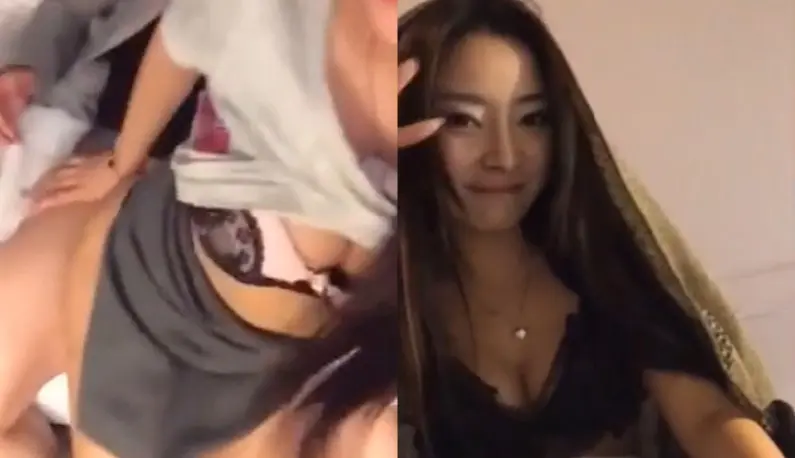 Strawberry rasa’s sexy selfie video leaked?! The male companion fucked her directly without taking off her clothes!!