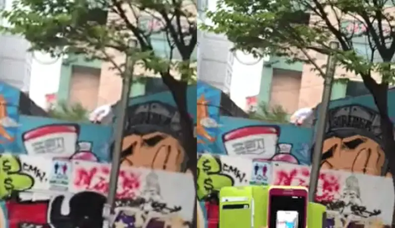 [South Korea] When we fell in love in Hongdae~College couple had sex in the street!! People who are immersed in sex will not notice the noise nearby!!