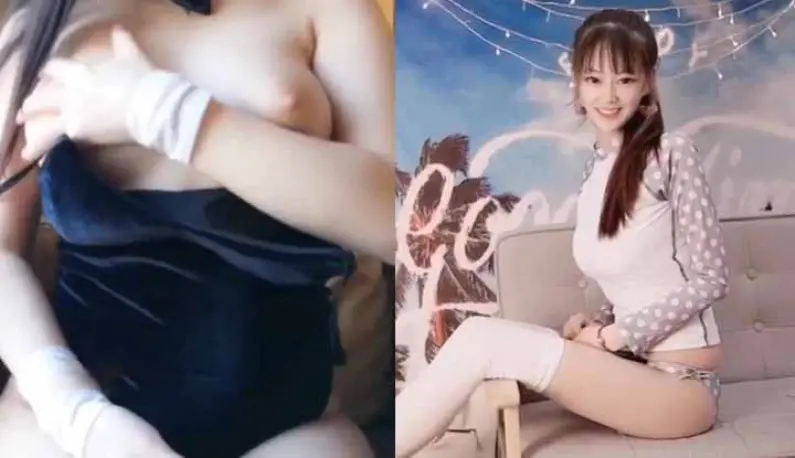 Dark version of An Ran ~ Douyin’s 700,000 internet celebrity with beautiful breasts and tender breasts ~ Large-scale selfie short video!!