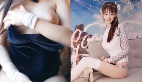 暗黑版安冉~抖音70万网红美乳嫩的不像话~大尺度自拍短视频!!