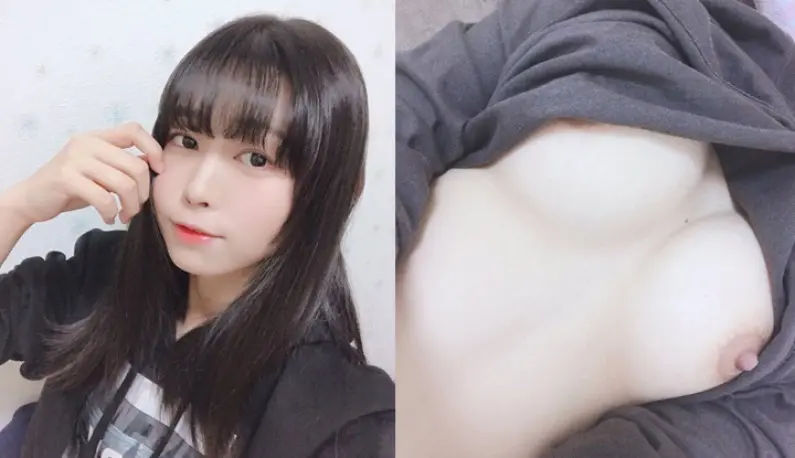 [Japan] An 18-year-old female high school student with big breasts in active duty took a selfie to show to her seniors! (1)