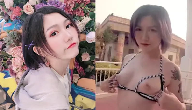 The internet celebrity who once walked naked in the Forbidden City in Beijing ~ went to Water World today to take a naked photoshoot!!