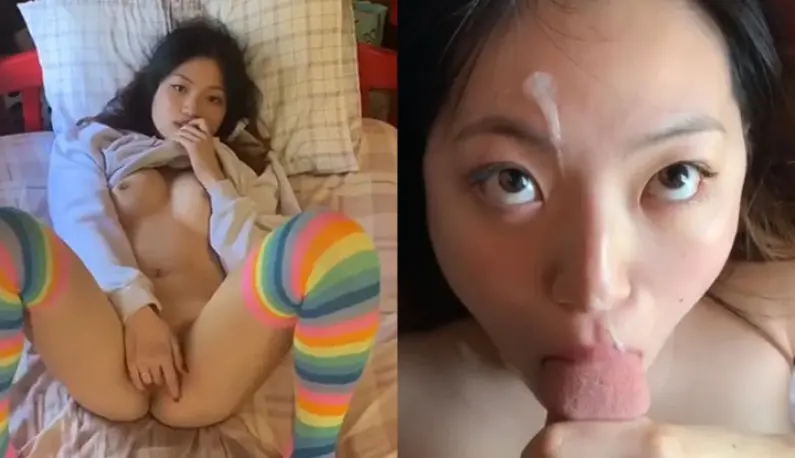 During the epidemic prevention period, a high-definition selfie video of a foreign student in Shanghai having sex with her foreign boyfriend was leaked. It was cute and a bit lustful, and she even used her mouth to lick the dick clean after orgasm!