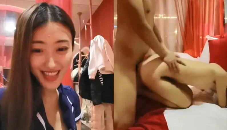 In order to thank her fans, the skinny and beautiful live broadcast host specially wore a uniform and had passionate sex with her fans in the love room of the hotel for everyone to see~