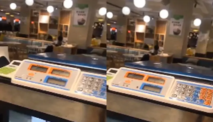 A video of a young student suspected of having oral sex in the student restaurant of Xzhou University leaked~