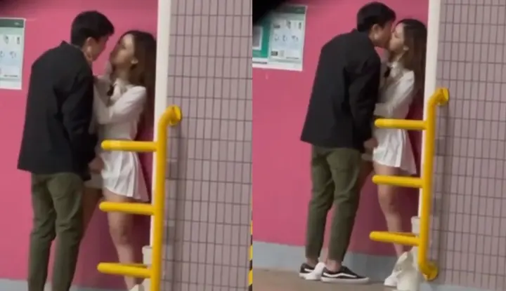 [Hong Kong] I thought it was just a cuddle, but I didn’t expect that the kiss was so intense that we started touching her!