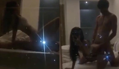 The large-scale private sex video of Douyin celebrity "Awesome Sister" leaked~The young couple has a lot of fun!