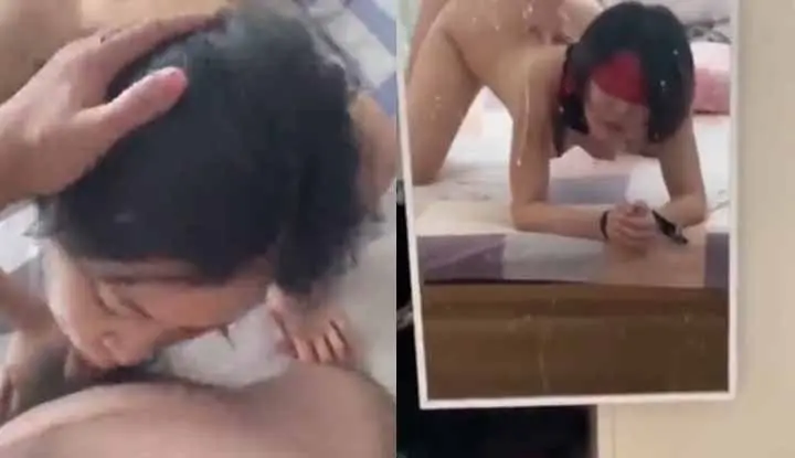 The scandal was exposed on the Internet ~ The Shandong teacher’s bitch was fucked in front of the mirror and all the scenes were recorded ~