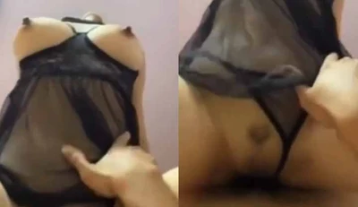 [Thailand] A couple took a selfie while having sex, and the boyfriend’s perspective captured the big breasts shaking while riding~