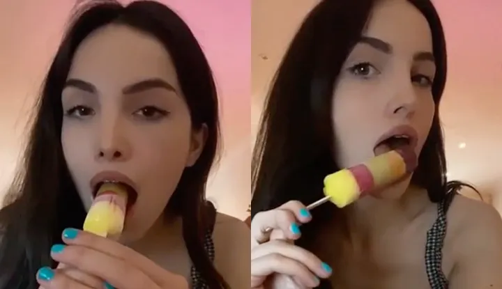 [Europe and the United States] British pretty girl live broadcast host Blinkx OnlyFans leaked ~ It makes people wish that the lollipop is the one under their crotch ~