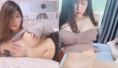 [Thailand] A big-breasted beauty touches her breasts and masturbates, and invites fans to have sex to thank them~