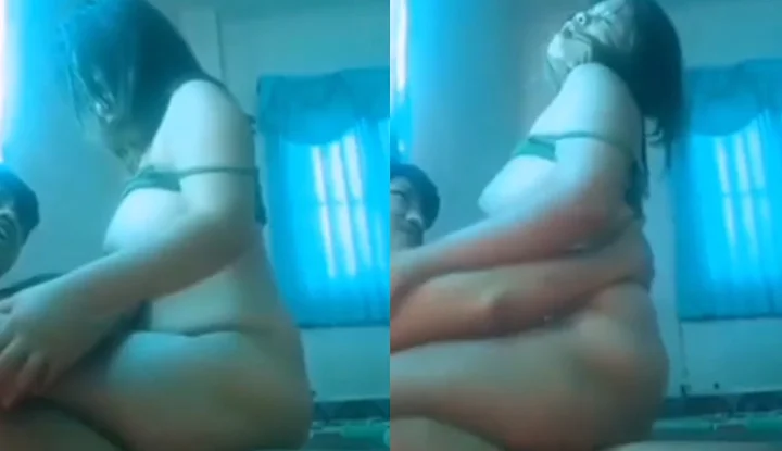 [Thailand] The voluptuous beauty sits on the big dick and shakes it back and forth, and won’t stop until she drains the man’s semen~