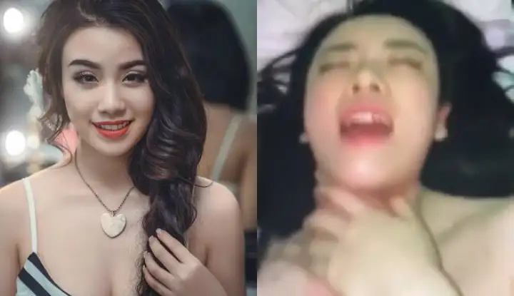 [Vietnam] Suspected super pretty girl Linh Miu~ was pinched by the neck and fucked hard and kept screaming