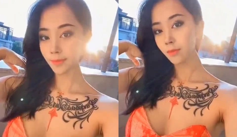 Onlyfans巨乳網紅張賀玉～這樣的新髮型喜歡嗎？