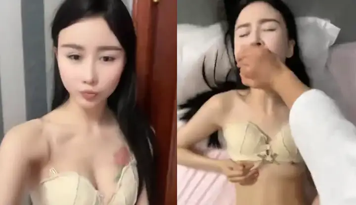 Slender pretty college girl takes selfies to record her slutty life