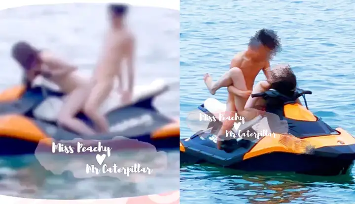 [Hong Kong] Battle at sea is more exciting! "Men and Women Jet Ski Shock" outdoor sex video leaked!