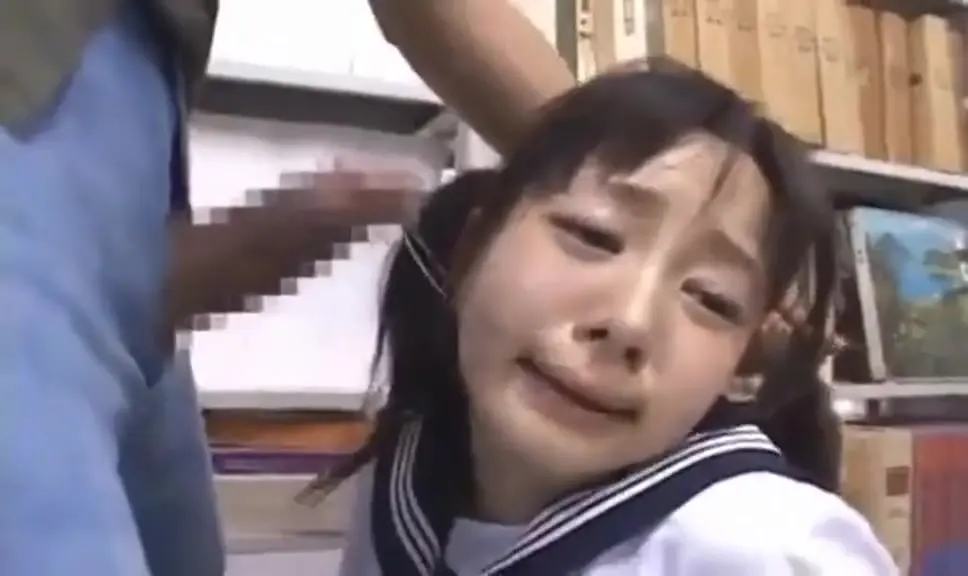 Japanese student girl was forced to squirt in the library